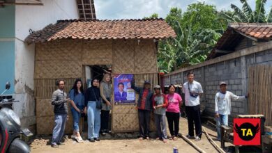 Peresmian Bedah Rumah Ibu Suhanti dan Sosialisasi Pemilu 2024 di Desa Karangduren